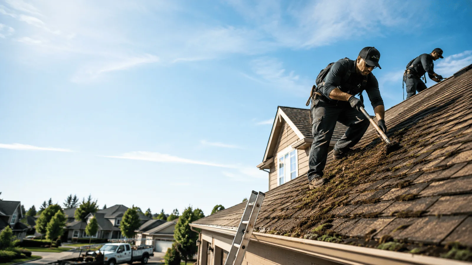 Roof Moss Removal in Conway, MA near me